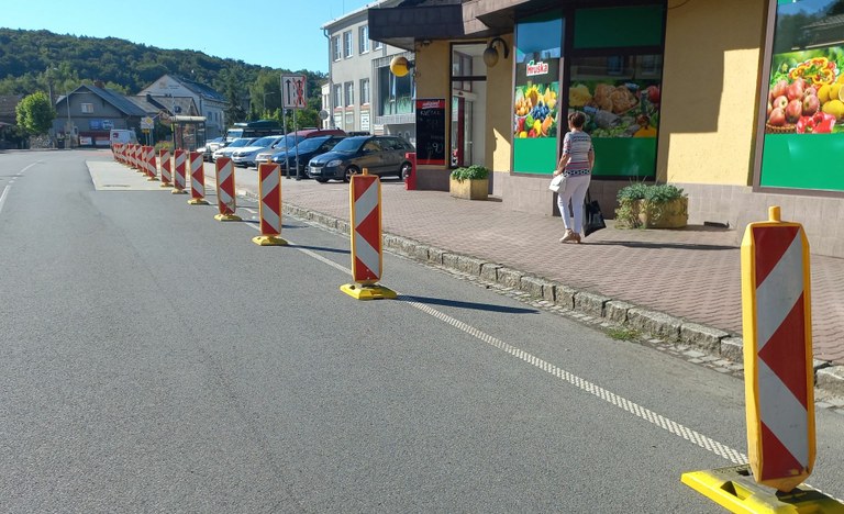 Dopravní omezení v centru Petřkovic