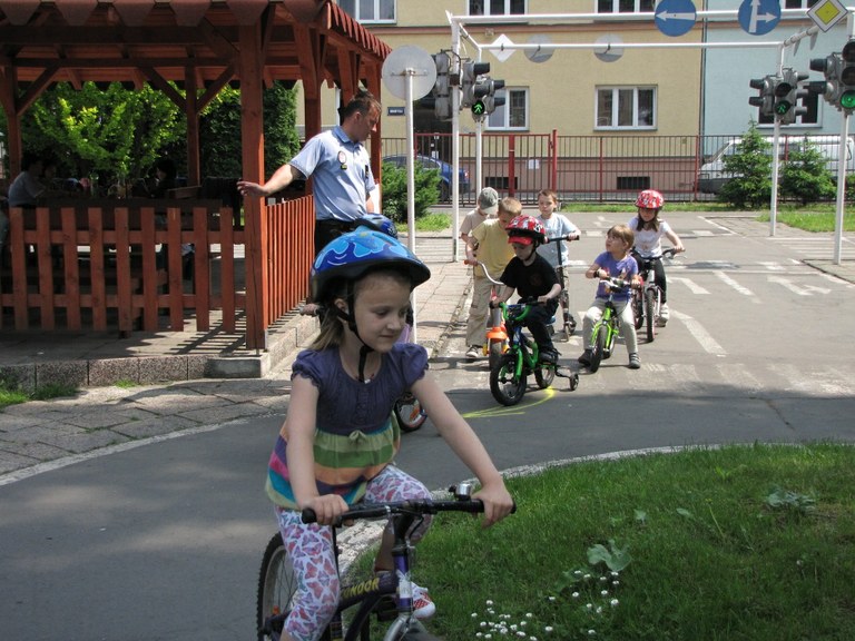 Městská policie zve na akci na dětské dopravní hřiště