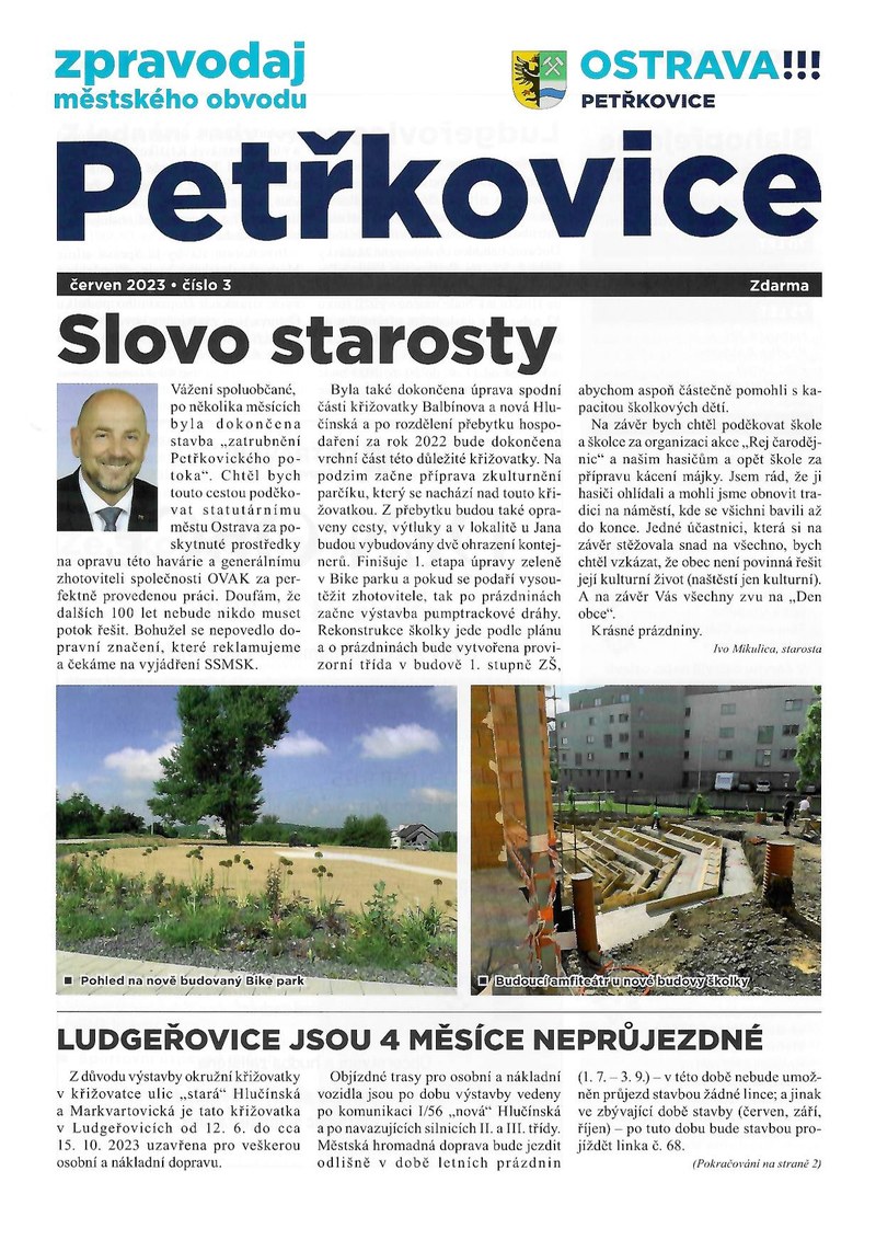 Petřkovický zpravodaj - červen 2023