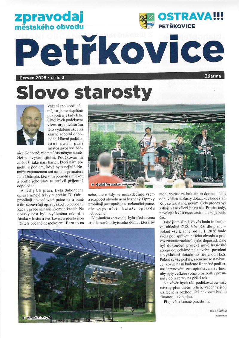 Petřkovický zpravodaj - červen 2025