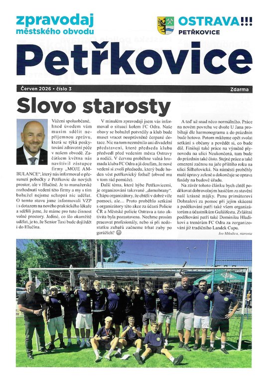 Petřkovický zpravodaj - červen 2026