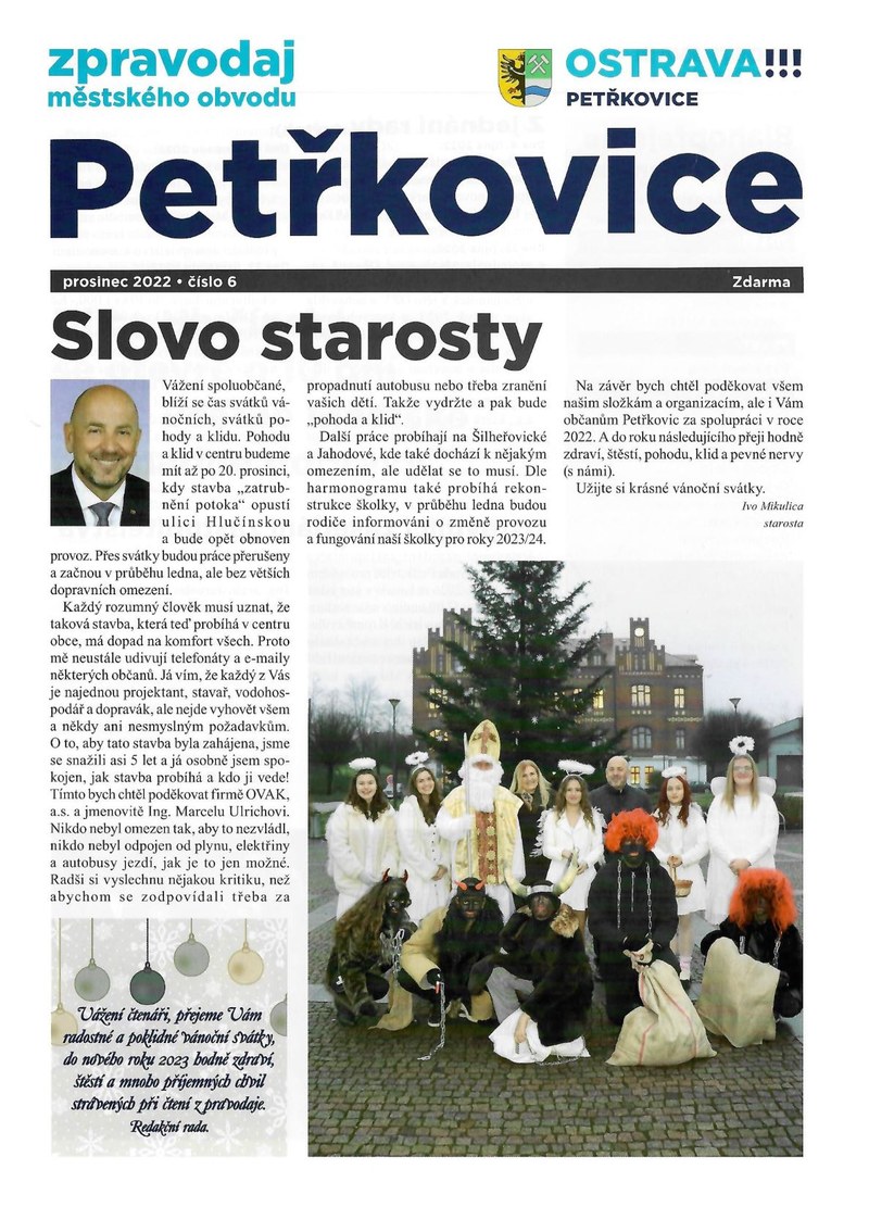 Petřkovický zpravodaj - prosinec 2022