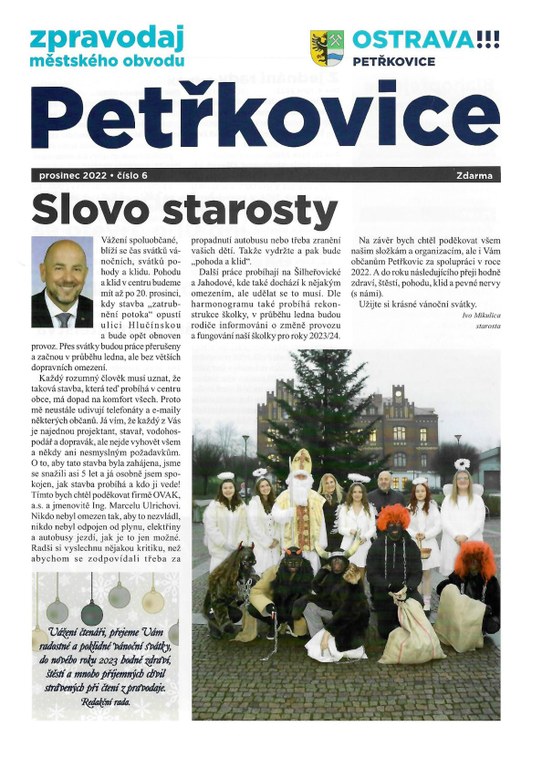 Petřkovický zpravodaj - prosinec 2022
