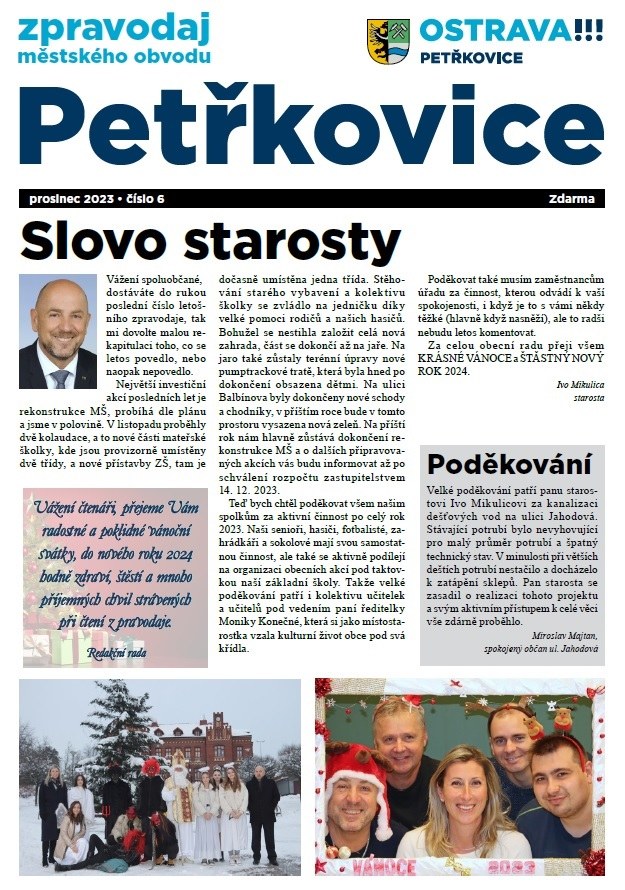 Petřkovický zpravodaj - prosinec 2023