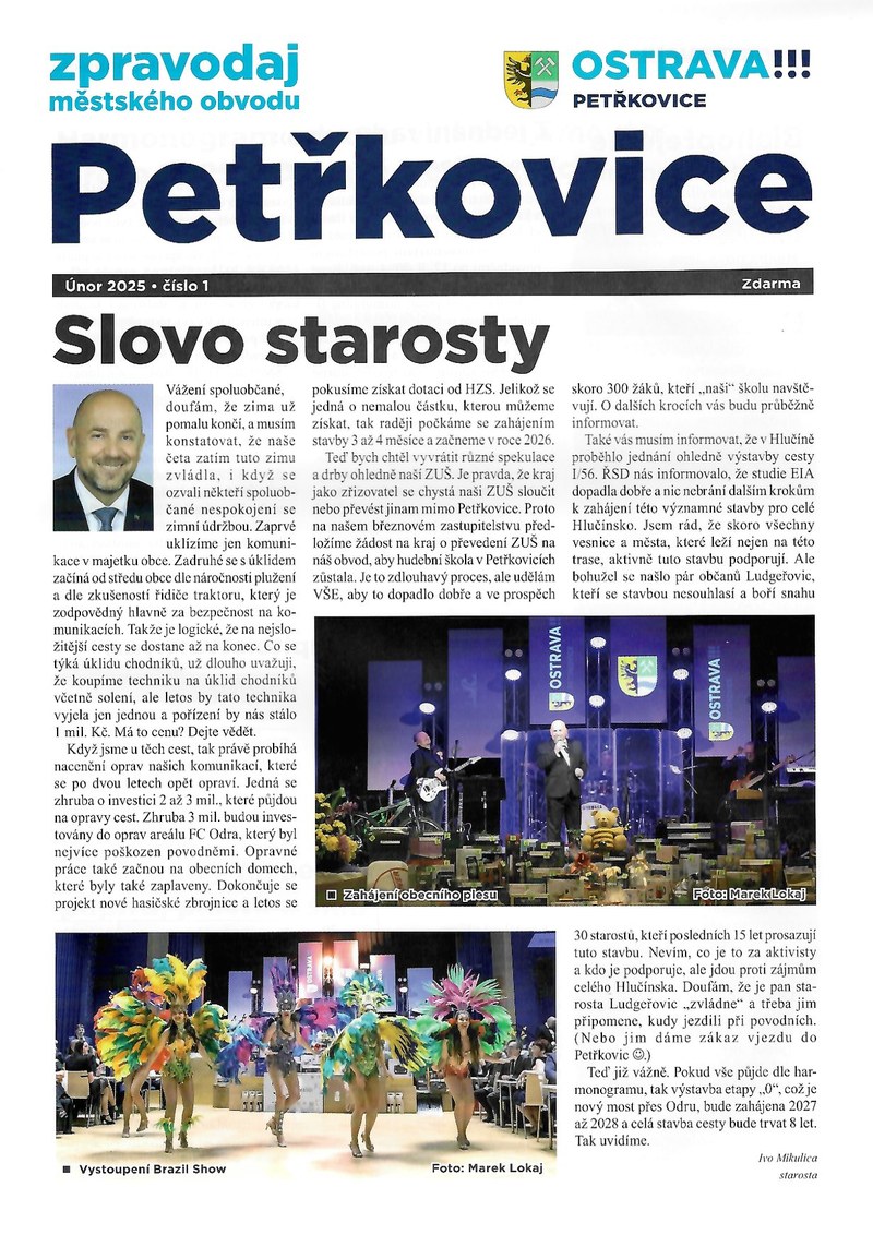 Petřkovický zpravodaj - únor 2025