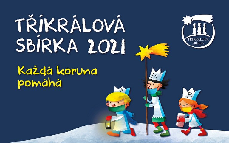 Tříkrálová sbírka 2021 zatím jen on-line